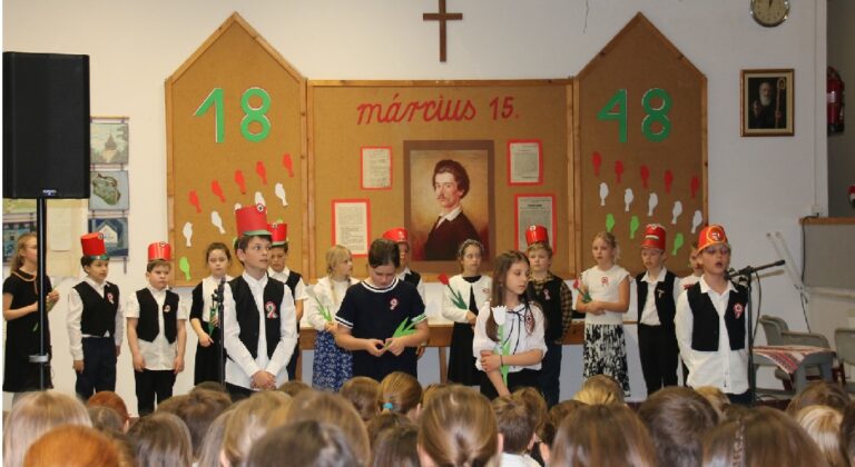 Március 15. – megemlékezés az iskolában